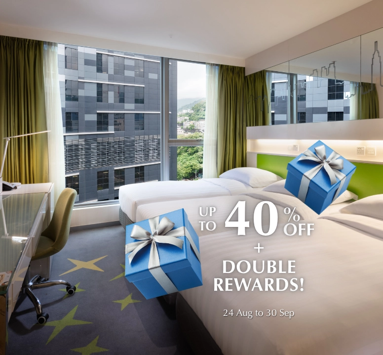 Double Points, Double Your Rewards – Members Enjoy Up to 40% Off Direct Bookings