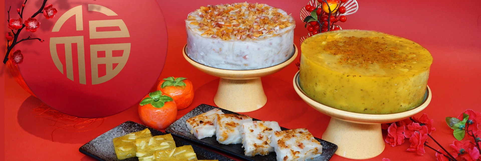 Chinese New Year Puddings