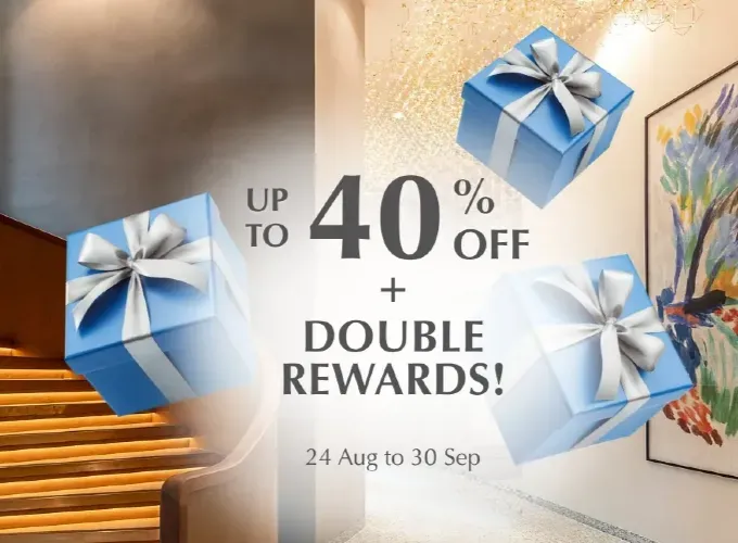 Double the Points, Double the Adventures - Member Exclusive 40% Off Direct Bookings