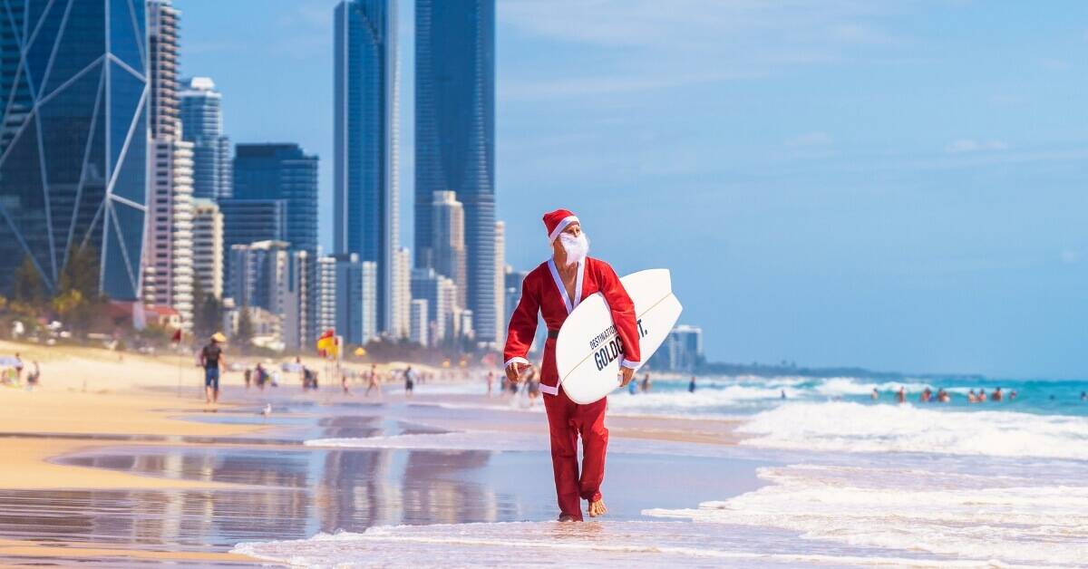 Sun, Surf, and Santa: Celebrating Christmas on the Gold Coast