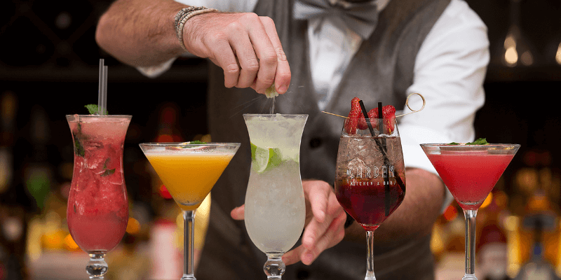 Garden Kitchen and Bar Cocktail Specialties