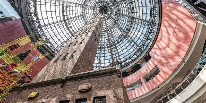 Melbourne Central shopping centre clock tower
