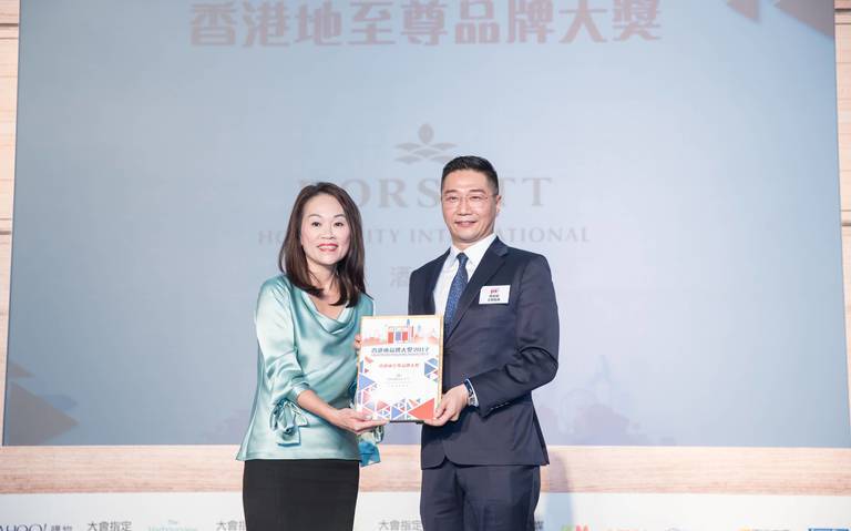 Dorsett Hospitality International Named the Winner of  “Local Brand Hong Kong Best of the Best Award 2017”