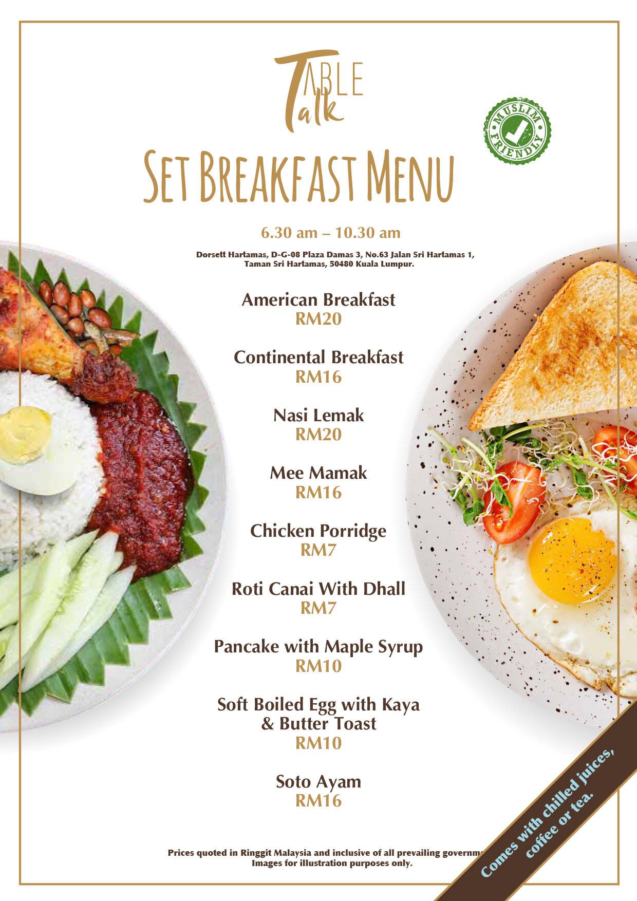 Kuala lumpur breakfast Best 10
