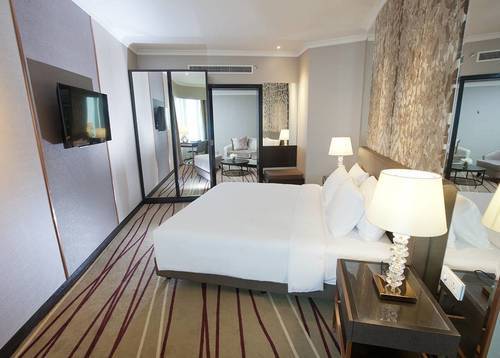 The Dorsett Suite One-bedroom suite with spacious living room, ideal for business travellers