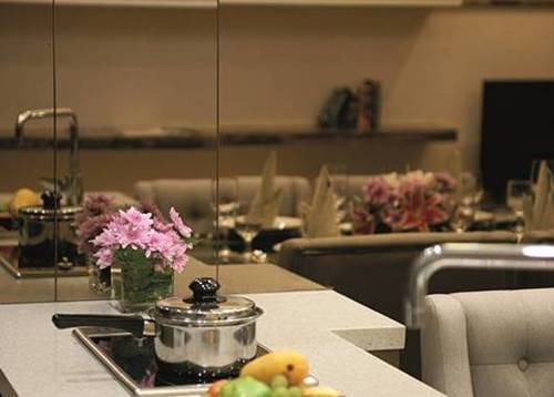 廚房 -- 帝盛酒店公寓 你可在此展示精湛的廳藝，尤如在家一樣大展身手