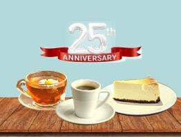 Coffee/Tea OR Cheese Cake @ RM2.50